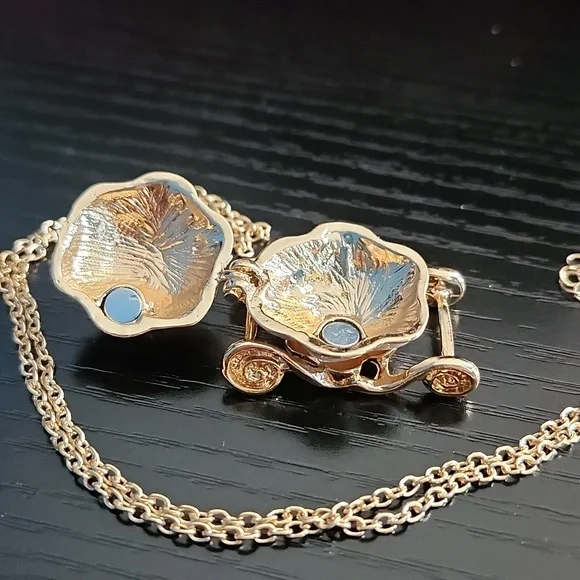 Disney's Cinderella Carriage Inspired Locket Necklace - Picture 2 of 5
